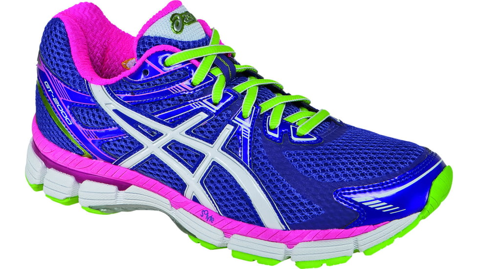 Asics GT-2000 Road Running Shoe - Women's-Grape/White/Pink-11 US