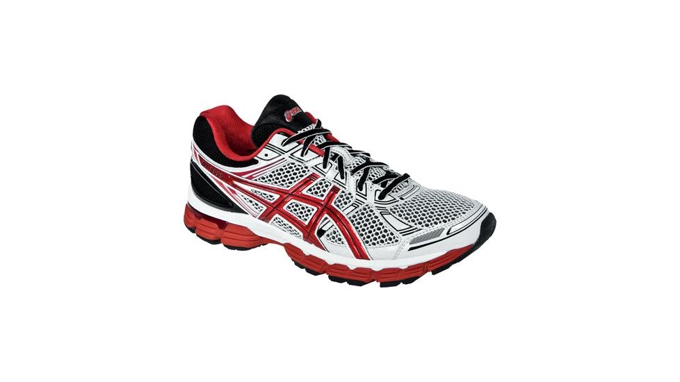 Asics GT 3000 Road Running - Men's-White/Red/Black-Medium-12.5