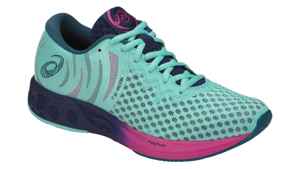 Asics Noosa FF 2 Road Running Shoes - Women's, Aruba Blue/Indigo Blue/Fuschia Purple, Medium, 12 US T869N.8849-12