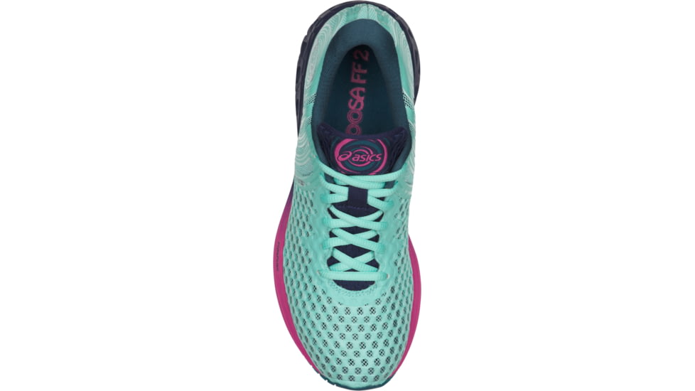 Asics Noosa FF 2 Road Running Shoes - Women's, Aruba Blue/Indigo Blue/Fuschia Purple, Medium, 12 US T869N.8849-12
