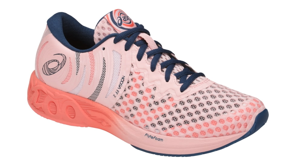 Asics Noosa FF 2 Road Running Shoes - Women's, Seashell Pink/Dark Blue/Begonia Pink, Medium, 8 US T869N.1749-8