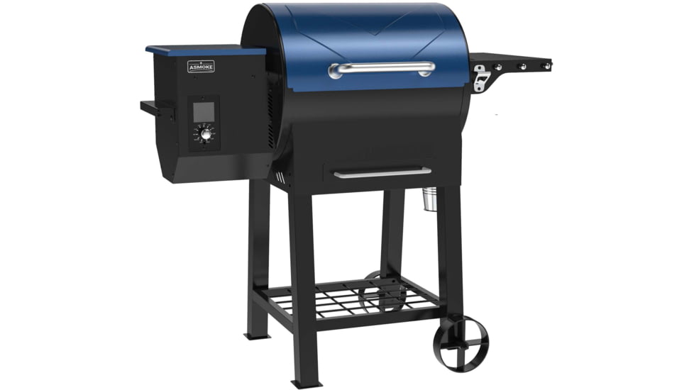 ASMOKE AS500 Pellet Grill and Smoker, Blue, Large, GR01020USAS