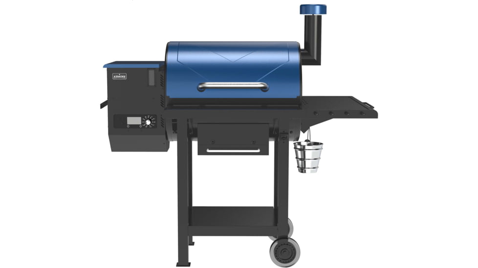 ASMOKE AS700 Pellet Grill and Smoker, Blue, Large, GR06010USAS