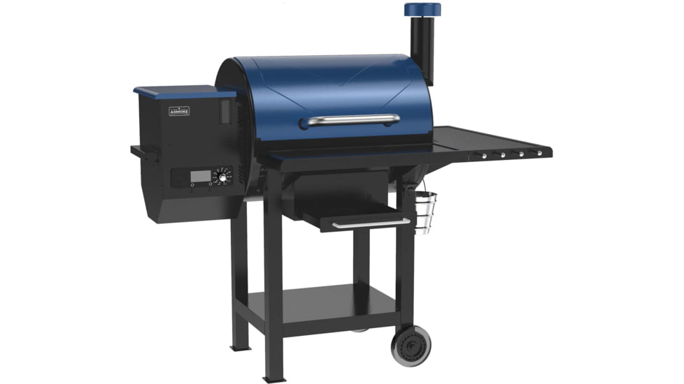 ASMOKE AS700 Pellet Grill and Smoker, Blue, Large, GR06010USAS