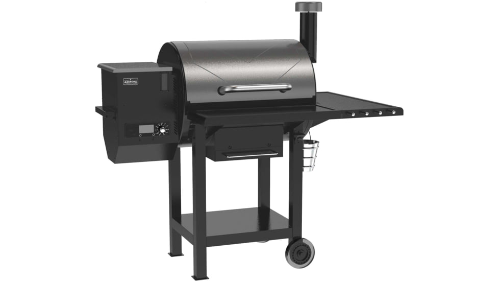 ASMOKE AS700 Pellet Grill and Smoker, Silver, Large, GR06011USAS