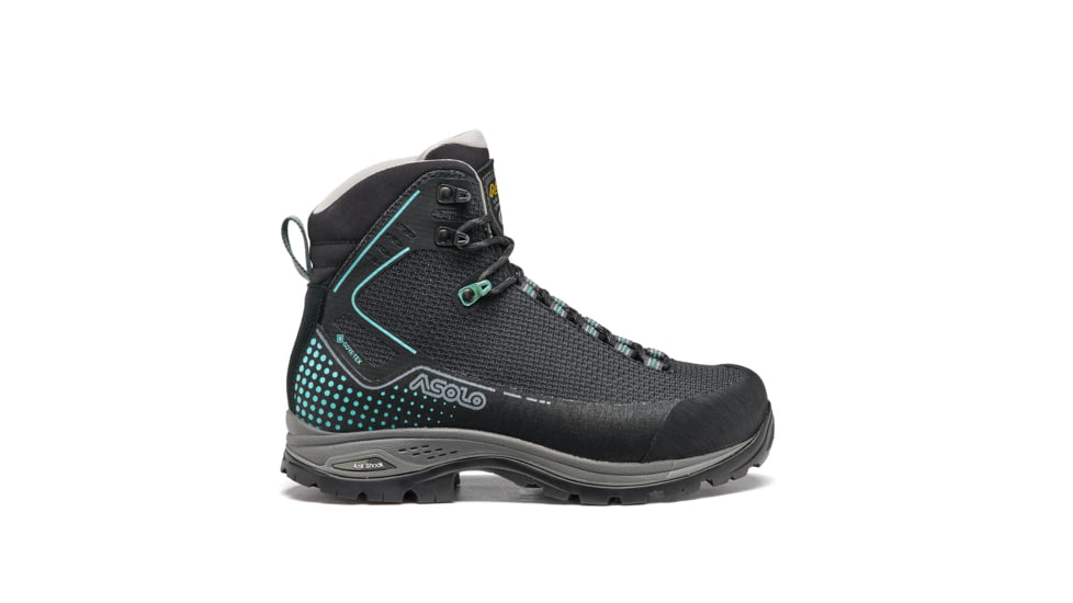 Asolo Altai EVO GV ML Boots - Womens, Black/Brook Green, 7, A23127-027-070