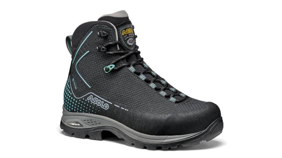Asolo Altai EVO GV ML Boots - Womens, Black/Brook Green, 7, A23127-027-070