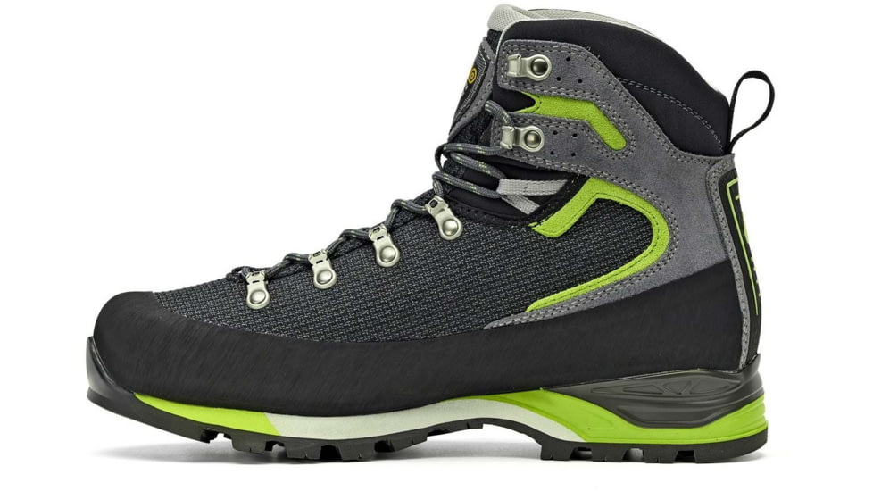 Asolo Corax GV Boots - Mens, Black/Green Lime, 12, A12038-561-120