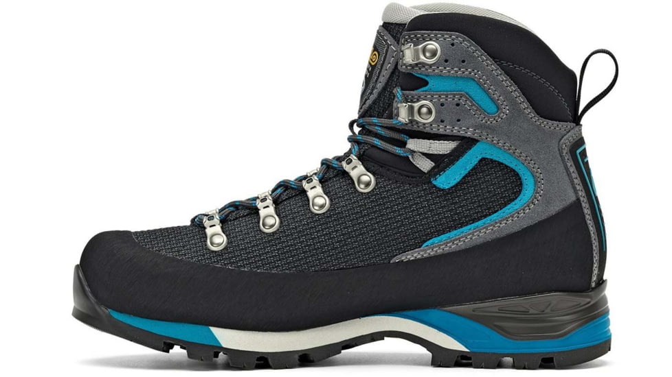Asolo Corax GV Boots - Womens, Black/Peacock Blue, 8, A12039-906-080