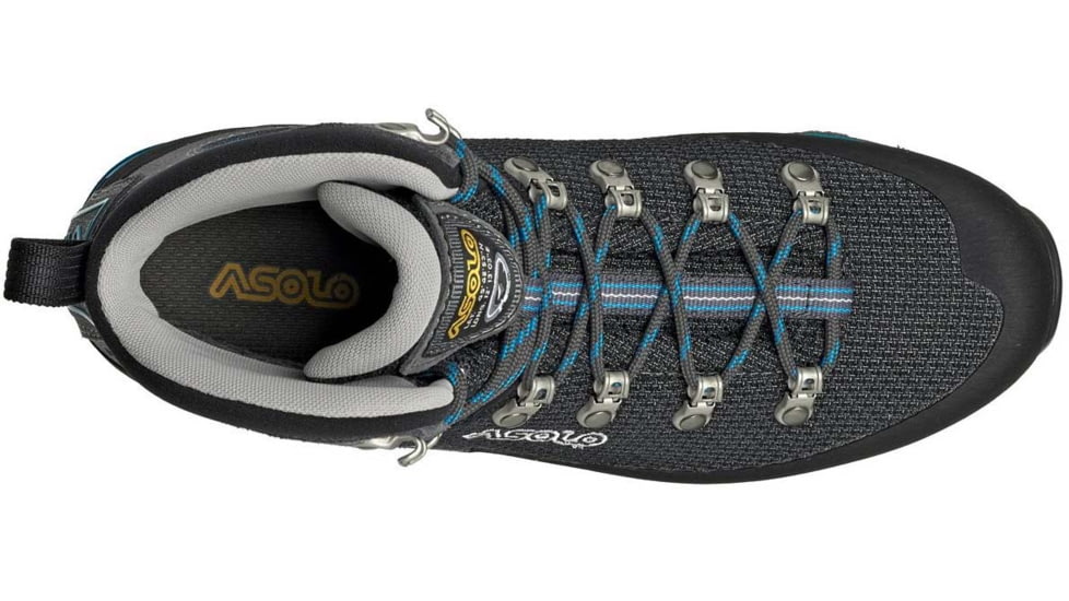 Asolo Corax GV Boots - Womens, Black/Peacock Blue, 8, A12039-906-080