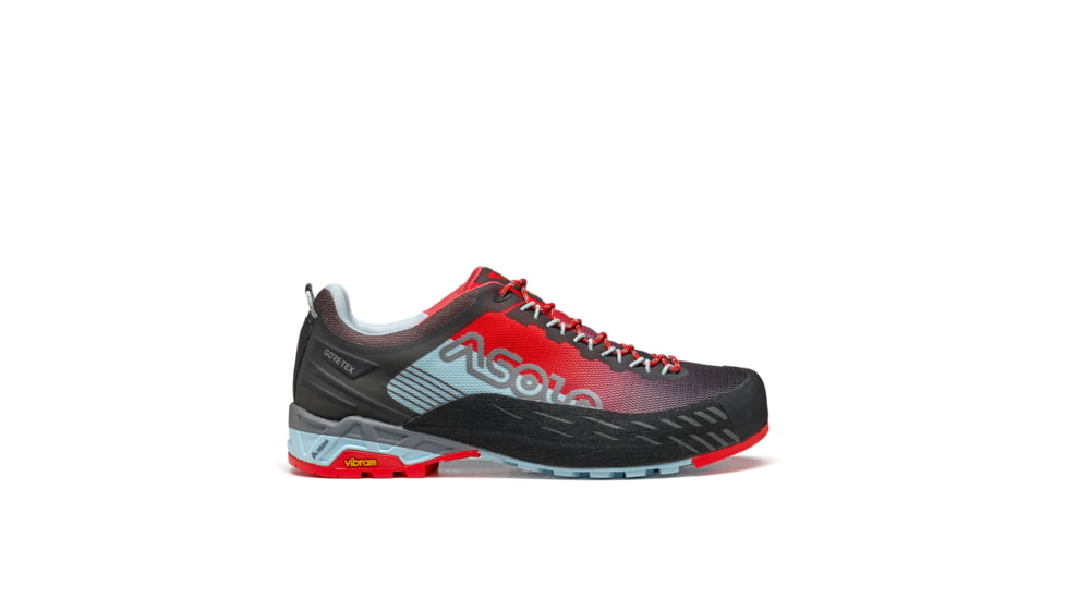 Asolo Eldo GV ML Hiking Boots - Womens, Celadon/Poppy Red, 7, A01059-032-070