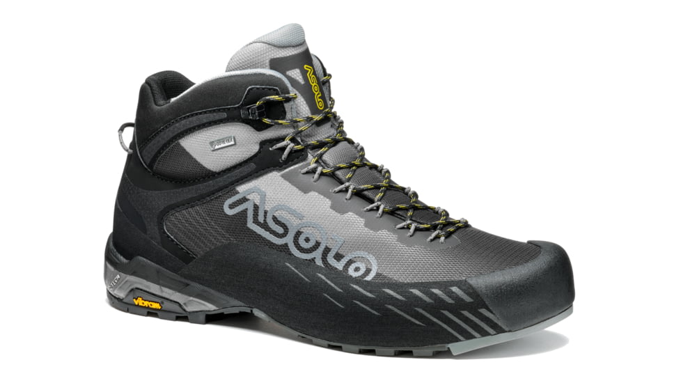 Asolo Eldo MID GV MM Hiking Boots - Mens, Black/Grey, 12, A01066-385-120