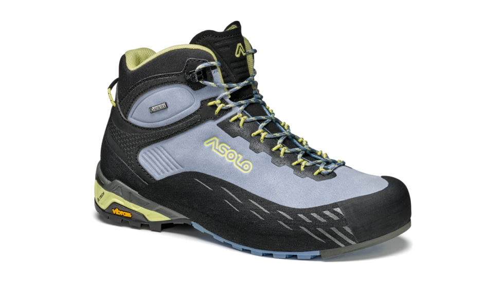 Asolo Eldo MID LTH GV ML Hiking Boots - Womens, Blue Fog/Mimosa, 6.5, A01057-024-065