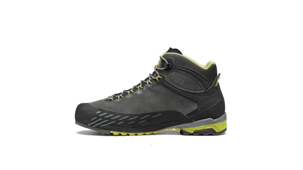Asolo Eldo MID LTH GV MM Hiking Boots - Mens, Graphite/Green Oasis, 9.5, A01056-022-095