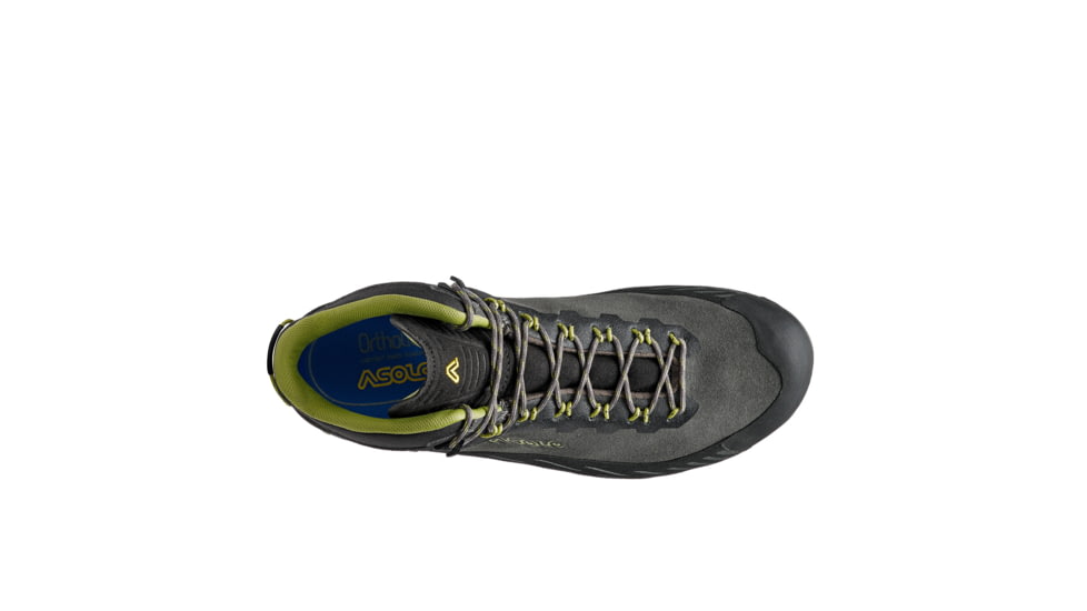 Asolo Eldo MID LTH GV MM Hiking Boots - Mens, Graphite/Green Oasis, 9.5, A01056-022-095