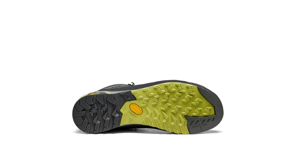 Asolo Eldo MID LTH GV MM Hiking Boots - Mens, Graphite/Green Oasis, 9.5, A01056-022-095