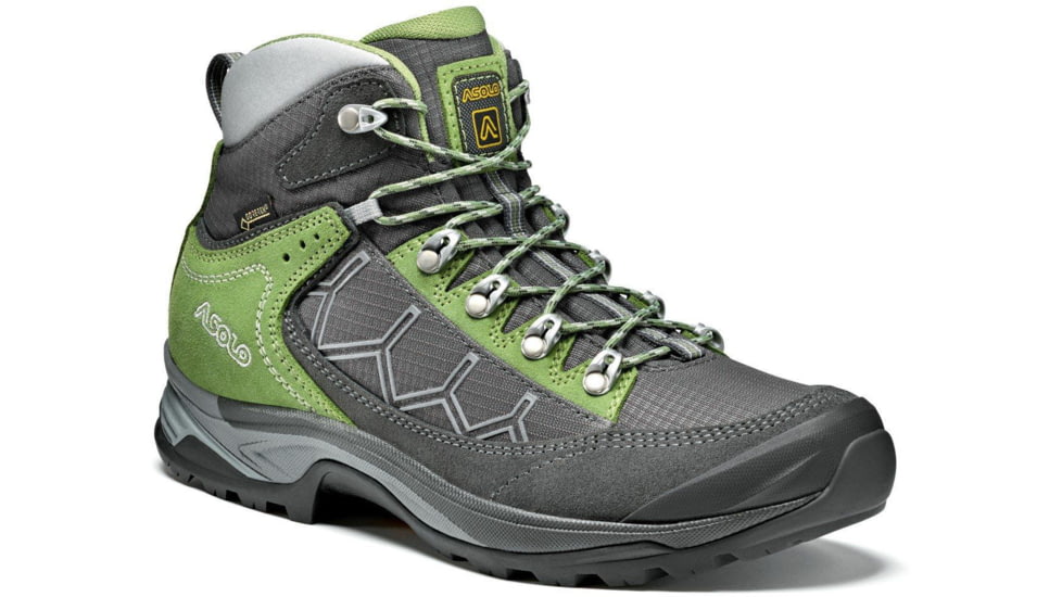 Asolo Falcon GV Hiking Boots - Womens, Graphite/Graphite/English Ivy, Medium, 9.5, A40017-0079600095