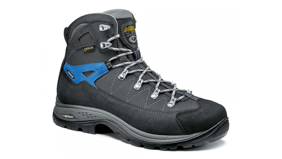 Asolo Finder GV Boots - Mens, Graphite/Sport Blue, 8.5, A23102-915-085