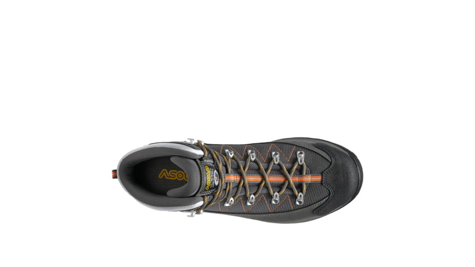Asolo Finder GV MM Boots - Mens, Graphite /Gunmetal/Flame, 9.5, A23102-661-095