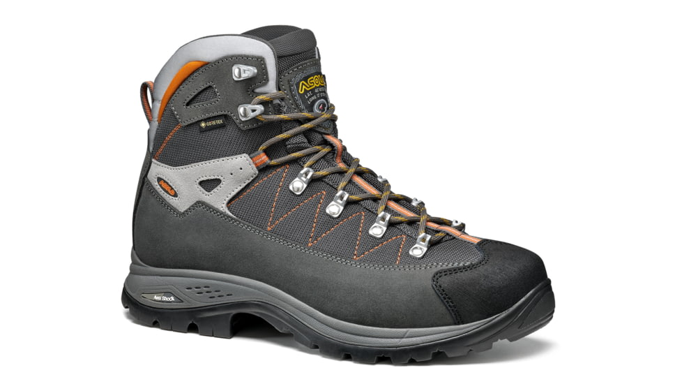Asolo Finder GV MM Boots - Mens, Graphite /Gunmetal/Flame, 9.5, A23102-661-095