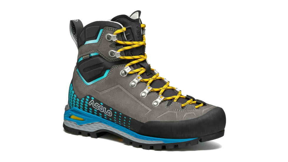 Asolo Freney EVO LTH GV ML Hiking Boots - Womens, Graphite/Sea Blue, 6, A01073-128-060