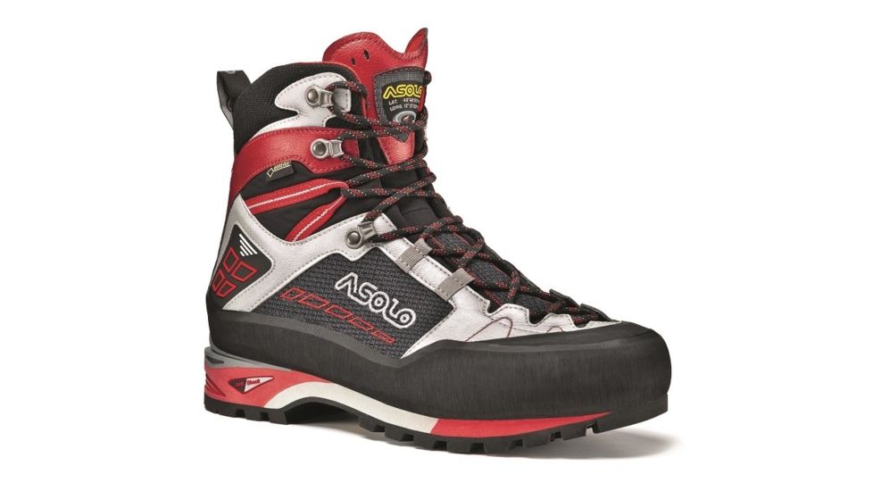 Asolo FRENEY XT GV Mountaineering Shoe - Mens, Black/Silver, 95 A01022    0038600095