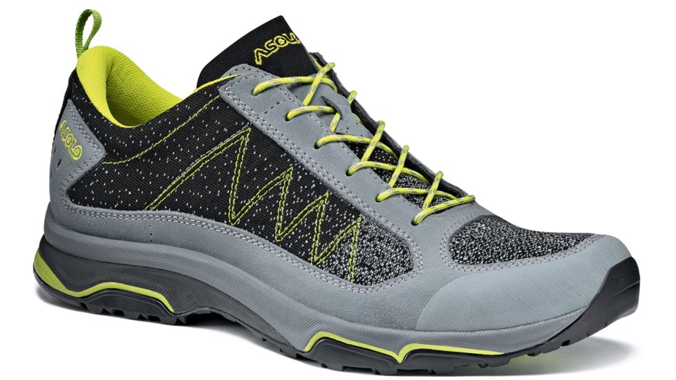 Asolo Fury Hiking Shoe - Men's-Cloudy Grey/Black-Medium-8.5