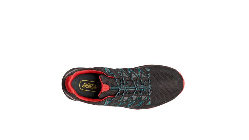 Asolo Grid GV Hiking Shoes - Mens, Black/Red, 11 US, A40500-392-110