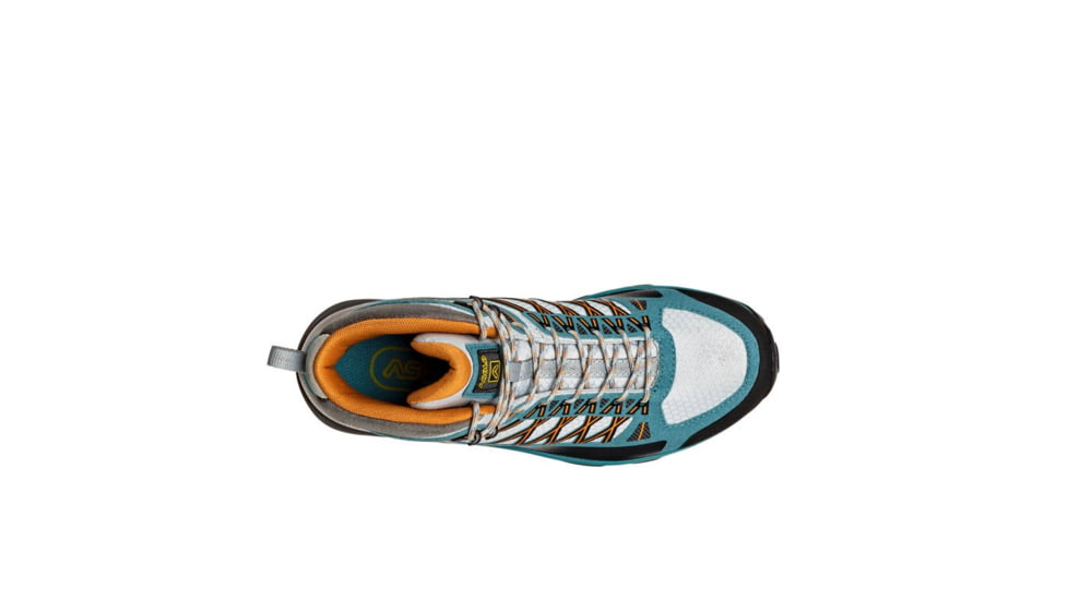 Asolo Grid Mid GV Hiking Shoes - Womens, Sky Grey/North Sea, 10 US, A40517-899-100