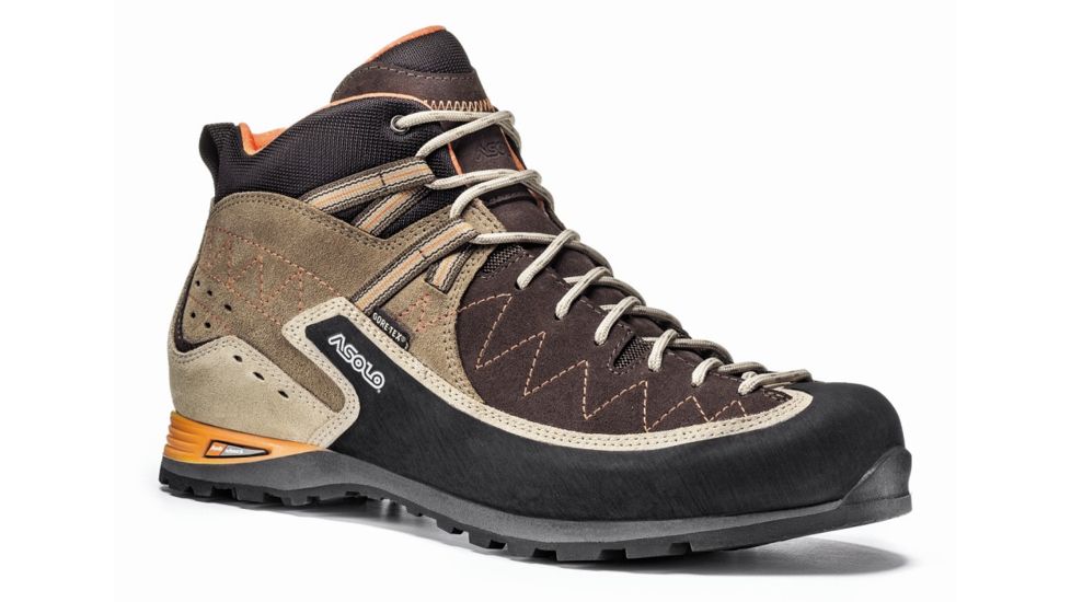 Asolo Jumla Mountaineering Boot - Men's-Coffee/Camel-Medium-10 US