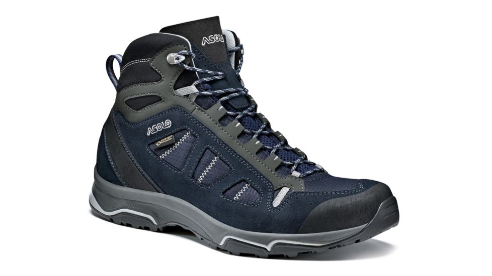 Asolo MEGATON MID GV Hiking Shoe - Mens, Blueberry/Night Blue, 13, A40030 0078400130