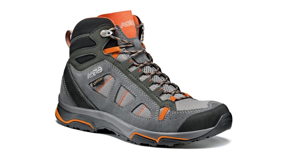 Asolo MEGATON MID GV Hiking Shoe - Womens, Grey/Stone/Chalk, 7, A40031 0078700070