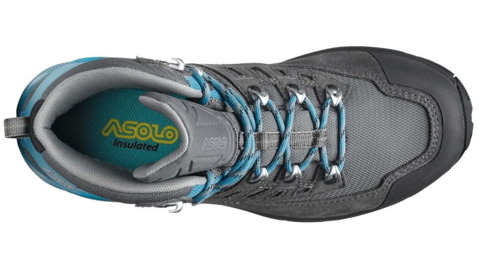 Asolo Narvik GV Boots - Womens, Smoky Grey/Blue Mood, 6.5, A26039-935-065