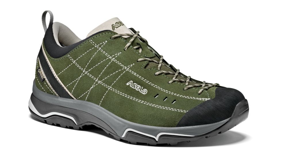 Asolo Nucleon GV Hiking Boots - Men's, Rifle Green/Silver, Medium, 9, A40012-0075000090