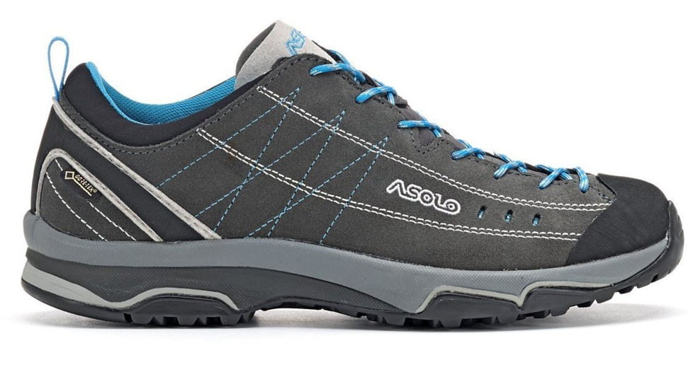 Asolo Nucleon GV - Womens, Graphite/Silver/Cyan Blue, Medium, 9.5, A40013-772-095