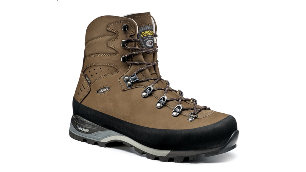 Asolo Nuptse GV MM Backpacking Boots - Mens, Brown, 12, A12036-502-120