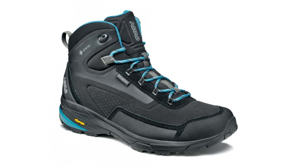 Asolo Nuuk GV Boots - Womens, Black/Blue Moon, 8.5, A26037-933-085