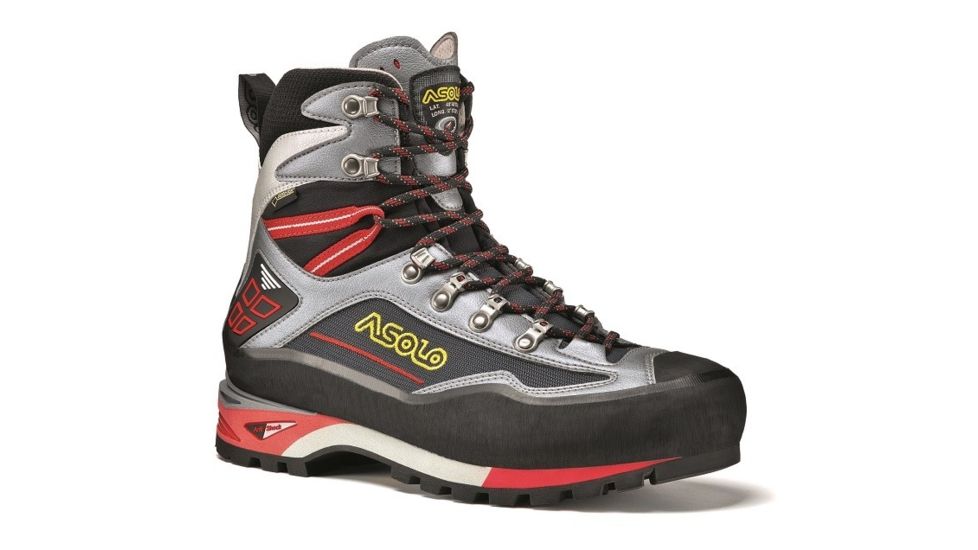 Asolo PARETE NORD GV Mountaineering Shoe - Mens, Gunmetal/Grey, 115 A01024    0041700115