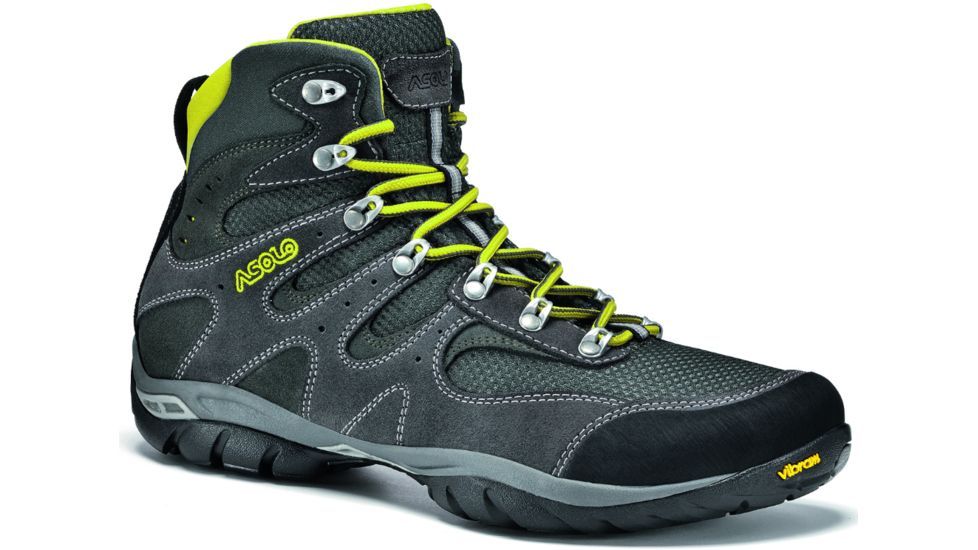 Asolo Piuma Hiking Boot - Men's-Graphite/Black-Medium-8.5