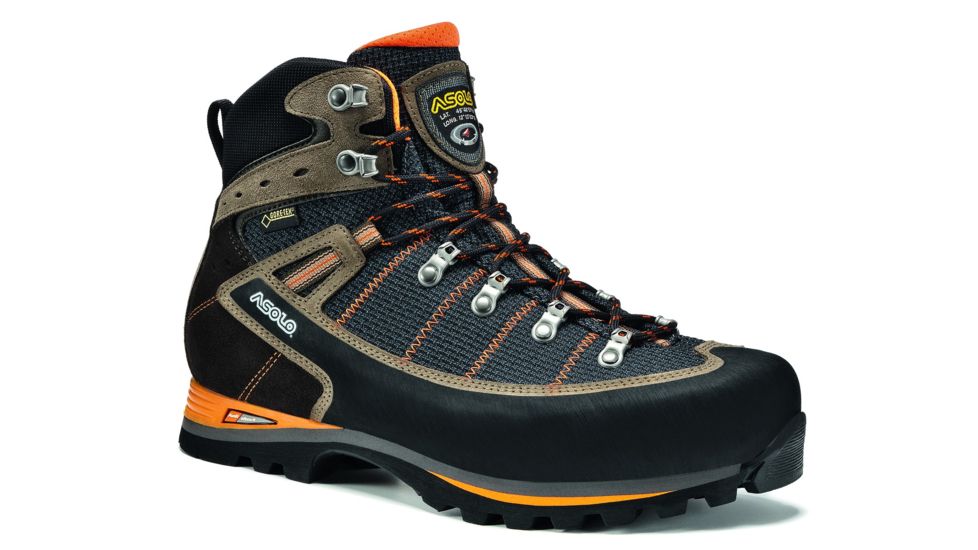 Asolo Shiraz GV Backpacking Boots - Men's, Black/Nicotine, Medium, 11, A12516-0039000110
