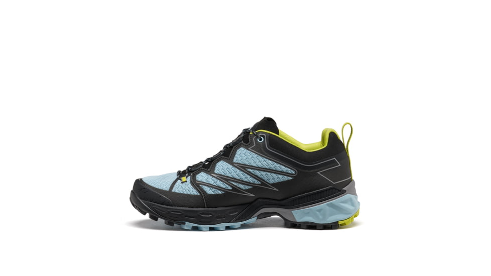 Asolo Softrock ML Hiking Boots - Womens, Black/Celadon/Safety Yellow, 6, A40051-049-060