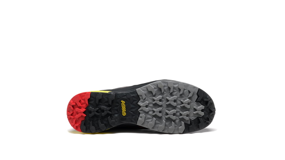 Asolo Softrock MM Hiking Boots - Mens, Black/Black/Yellow, 8.5, A40050-050-085
