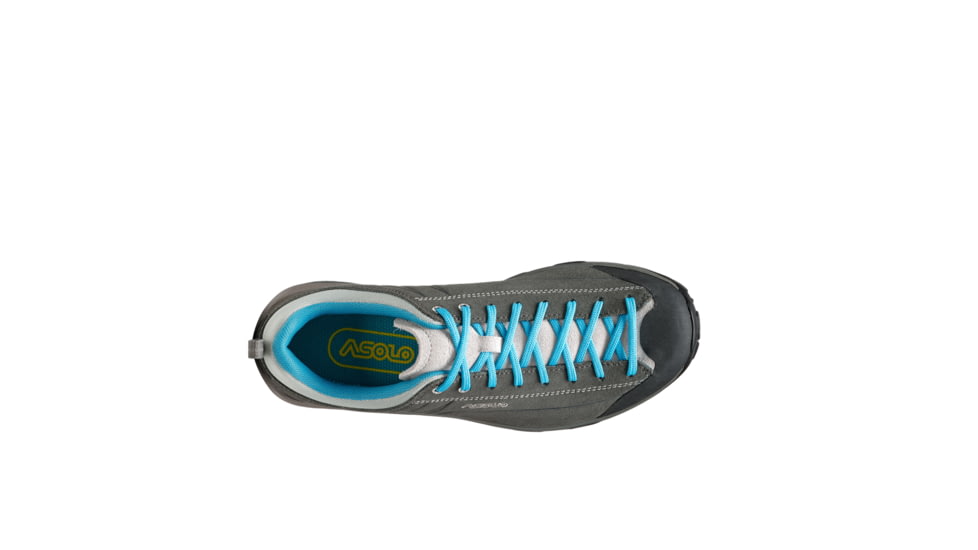 Asolo Space GV ML Boots - Womens, Graphite/Cyan Blue, 8, A40505-873-080