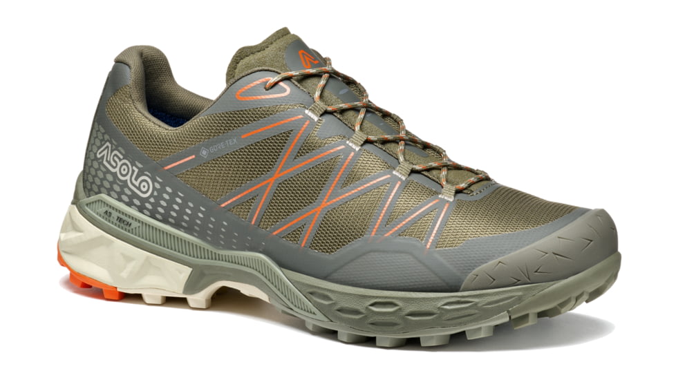 Asolo Tahoe GTX MM Hiking Shoes - Mens, Olive/Trance Buzz, 11, A40054-099-110
