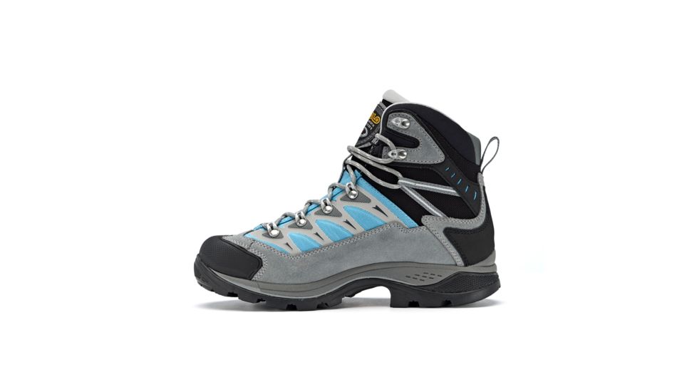 Asolo Touchstone GV ML Hiking Boot - Womens, Cloudy Grey/Blue Atoll, 9.5, A23115 0086300095