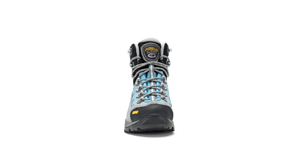 Asolo Touchstone GV ML Hiking Boot - Womens, Cloudy Grey/Blue Atoll, 9.5, A23115 0086300095