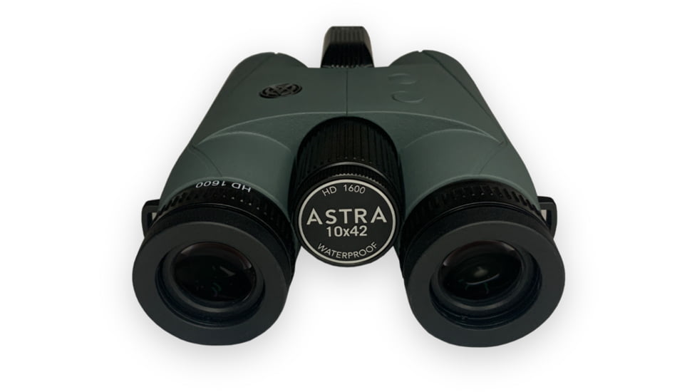 Astra Optix HBX1600B Laser 10x42mm Rangefinder Binoculars, Green/Black, HBX1600B