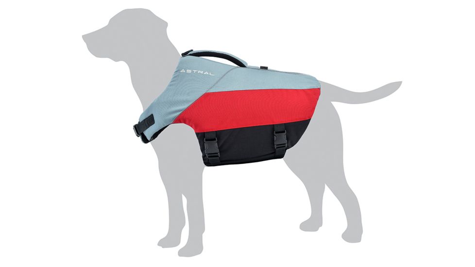 Astral BirdDog K-9,  Dog Life Jacket, Hound Gray, Extra Small DOGBDN-237-301