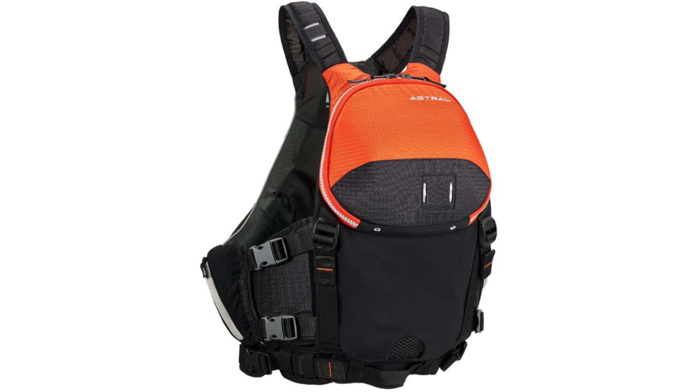 Astral Bowen Life Jacket, Fire Orange, Small/Medium, PFDBOU-328-501