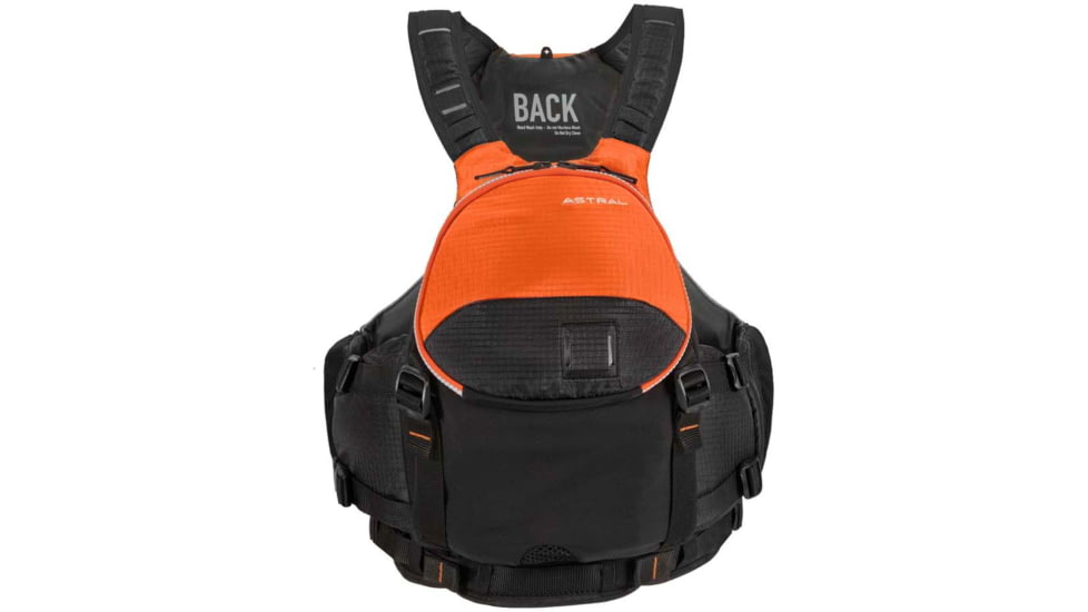 Astral Bowen Life Jacket, Fire Orange, Small/Medium, PFDBOU-328-501